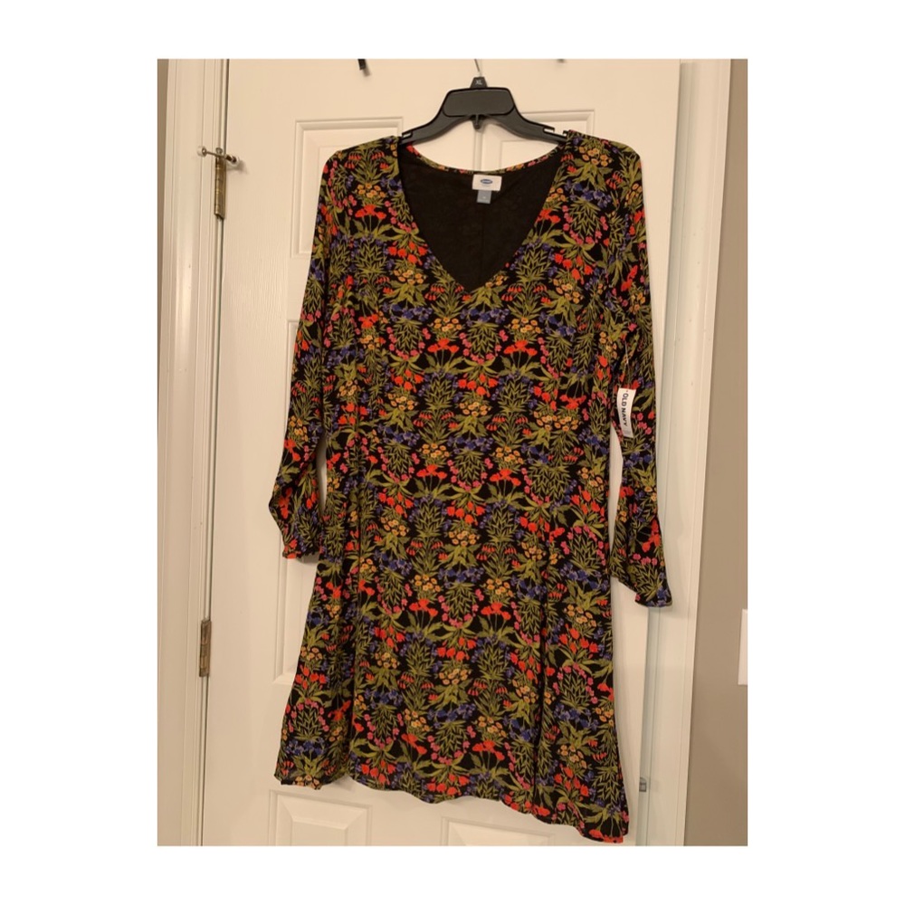 Black Floral Dress